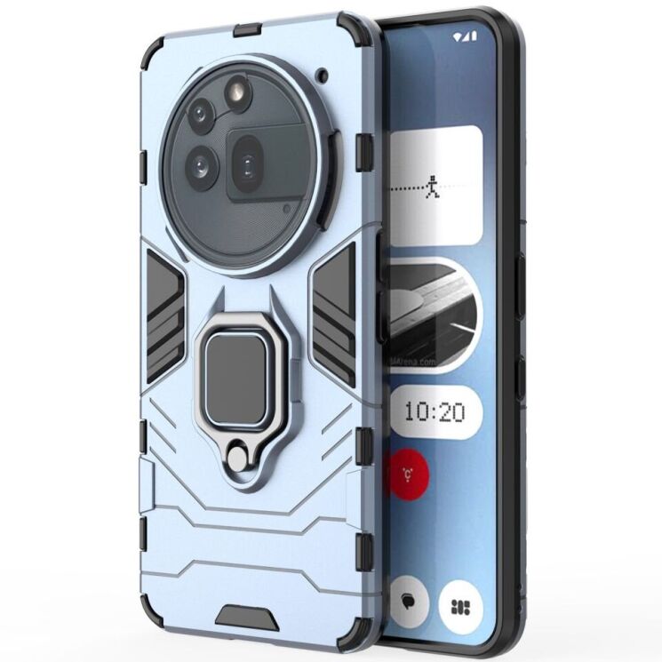 Защитный чехол Deexe Hybrid Case для Nothing Phone (3a) Pro - Blue: фото 1 из 5