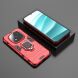 Защитный чехол Deexe Hybrid Case для Xiaomi Redmi Note 14 Pro Plus - Red (373264R). Фото 4 из 6