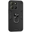 Защитный чехол Deexe Hybrid Shell для Motorola Moto G15 - Black (372723B)