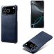 Захисний чохол Deexe Leather Back Cover для iPhone 18 Pro / 17 Pro - Blue (423614L). Фото 3 з 5