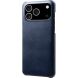 Захисний чохол Deexe Leather Back Cover для iPhone 18 Pro / 17 Pro - Blue (423614L). Фото 1 з 5