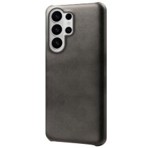 Захисний чохол Deexe Leather Back Cover для Samsung Galaxy S26 Ultra - Black: фото 1 з 4