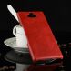 Защитный чехол Deexe Leather Back Cover для Sony Xperia 10 Plus - Red (202213R). Фото 5 из 8