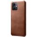 Захисний чохол Deexe Leather Back Cover для Xiaomi Poco X5 / Redmi Note 12 5G - Brown (320406Z). Фото 1 з 4