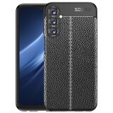 Захисний чохол Deexe Leather Cover для Samsung Galaxy A24 (A245) - Black (322308B)
