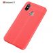 Защитный чехол Deexe Leather Cover для Xiaomi Mi 8 - Red (139815R). Фото 2 из 10