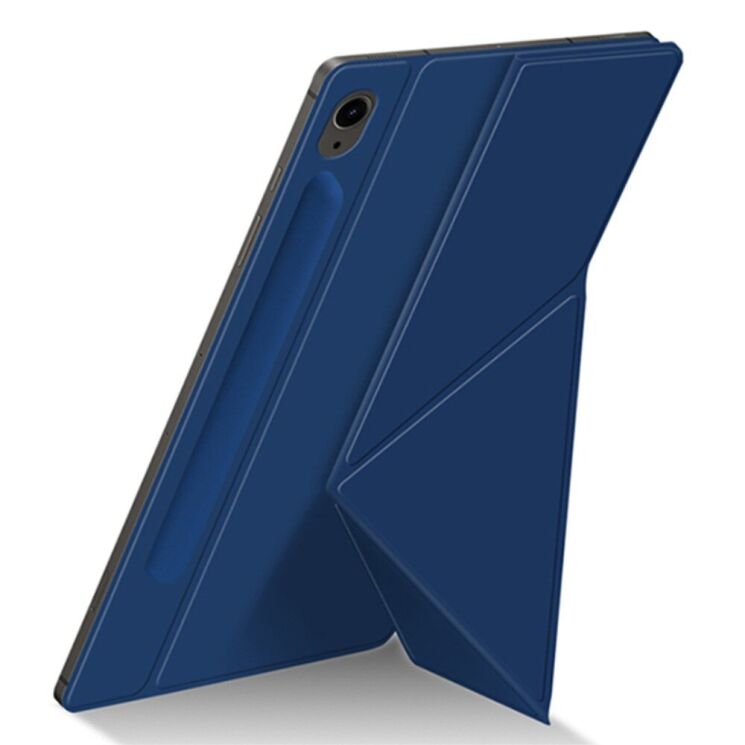 Защитный чехол Deexe Magnetic Case для Samsung Galaxy Tab S9 FE (X510/516) / Tab S10 FE (X520/526) - Blue: фото 3 из 10