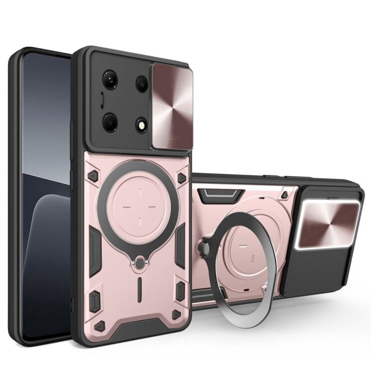 Защитный чехол Deexe Magnetic Space для Infinix Note 30 - Pink: фото 1 из 10
