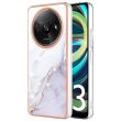Защитный чехол Deexe Marble Style для Xiaomi Redmi A3 - White (349256W)