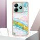 Защитный чехол Deexe Marble Style для Xiaomi Redmi Note 14 5G - Green (373410G). Фото 3 из 6