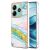 Защитный чехол Deexe Marble Style для Xiaomi Redmi Note 14 5G - Green: фото 1 из 6