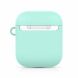 Защитный чехол Deexe Matte Case для Apple AirPods 1 / 2 - Cyan (247304C). Фото 3 из 6