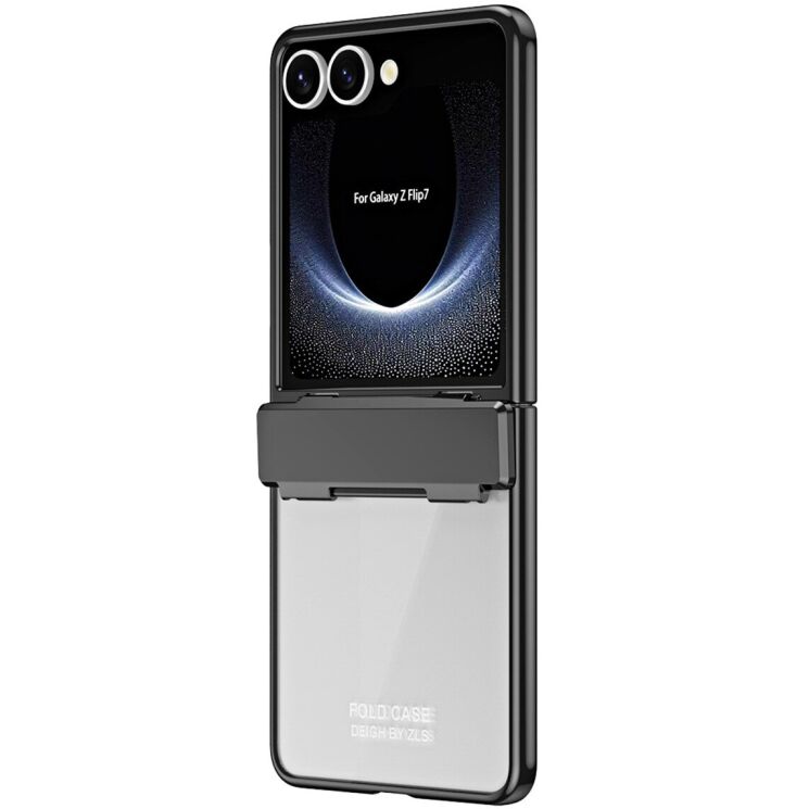 Захисний чохол Deexe Mirage Series для Samsung Galaxy Flip 7 - Black: фото 2 з 13
