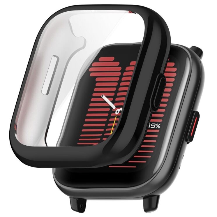 Защитный чехол Deexe Protective Frame для Huami Amazfit Active (A2211) - Black: фото 1 из 8