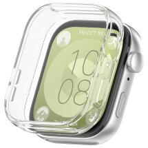 Защитный чехол Deexe Protective Frame для Huawei Watch Fit 3 - Transparent: фото 1 из 7