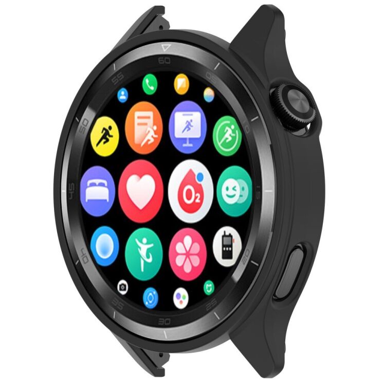 Защитный чехол Deexe Protective Frame для Xiaomi Watch S4 - Black: фото 2 из 7