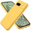 Защитный чехол Deexe Silicone Case для Google Pixel 8A - Yellow (341025Y)
