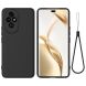 Защитный чехол Deexe Silicone Case для Honor 200 Pro - Black (362120B). Фото 1 из 8