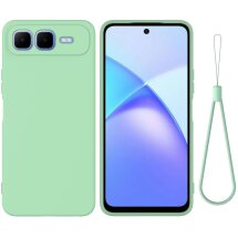Захисний чохол Deexe Silicone Case для Infinix Smart 10 Plus - Green: фото 1 з 9