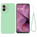 Захисний чохол Deexe Silicone Case для Motorola Moto G55 - Green (366124G). Фото 1 з 8