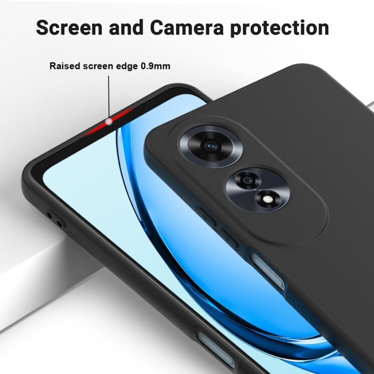 Защитный чехол Deexe Silicone Case для OPPO A60 - Yellow: фото 4 из 8