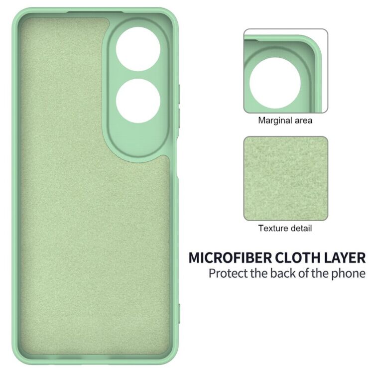 Защитный чехол Deexe Silicone Case для OPPO A60 - Yellow: фото 6 из 8