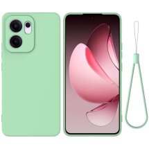 Захисний чохол Deexe Silicone Case для OPPO Reno 13 F/FS 5G - Green: фото 1 з 8