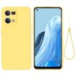 Защитный чехол Deexe Silicone Case для OPPO Reno 7 - Yellow (299726Y)