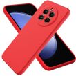 Захисний чохол Deexe Silicone Case для Realme 12 / 12 Plus - Red (355508R)