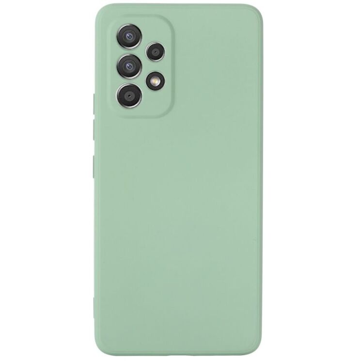 Защитный чехол Deexe Silicone Case для Samsung Galaxy A53 (A536) - Green: фото 2 из 7