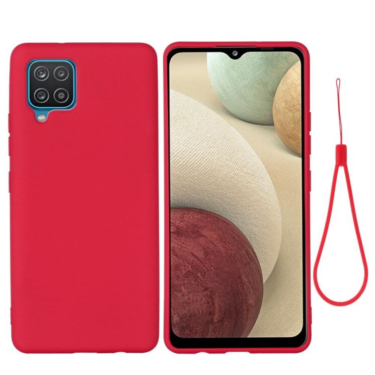 Защитный чехол Deexe Silicone Case для Samsung Galaxy M32 (M325) - Red: фото 2 из 7