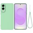 Защитный чехол Deexe Silicone Case для Samsung Galaxy S25 Edge (S937) - Green (377511G)