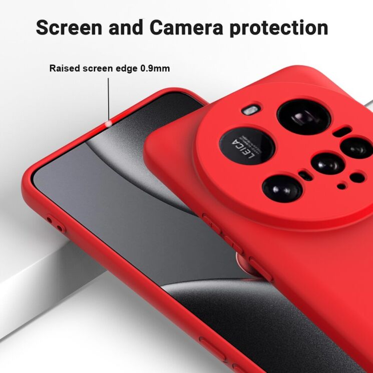 Защитный чехол Deexe Silicone Case для Xiaomi 15 Ultra - Black: фото 4 из 8
