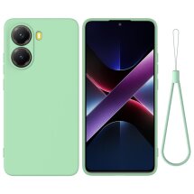 Захисний чохол Deexe Silicone Case для Xiaomi Poco X7 Pro - Green: фото 1 з 9