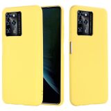 Захисний чохол Deexe Silicone Case для ZTE Blade V30 - Yellow (287305Y)