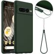 Защитный чехол Deexe Silicone Case with MagSafe для Google Pixel 7 Pro - Dark Green (308268DG)