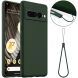 Защитный чехол Deexe Silicone Case with MagSafe для Google Pixel 7 Pro - Dark Green (308268DG). Фото 1 из 9