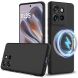 Защитный чехол Deexe Silicone Case with MagSafe для Motorola Edge 50 Neo - Black (367153B). Фото 2 из 9