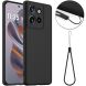 Защитный чехол Deexe Silicone Case with MagSafe для Motorola Edge 50 Neo - Black (367153B). Фото 1 из 9