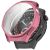 Захисний чохол Deexe Silicone Frame для Huawei Watch GT 5 Pro (46mm) - Pink: фото 1 з 7