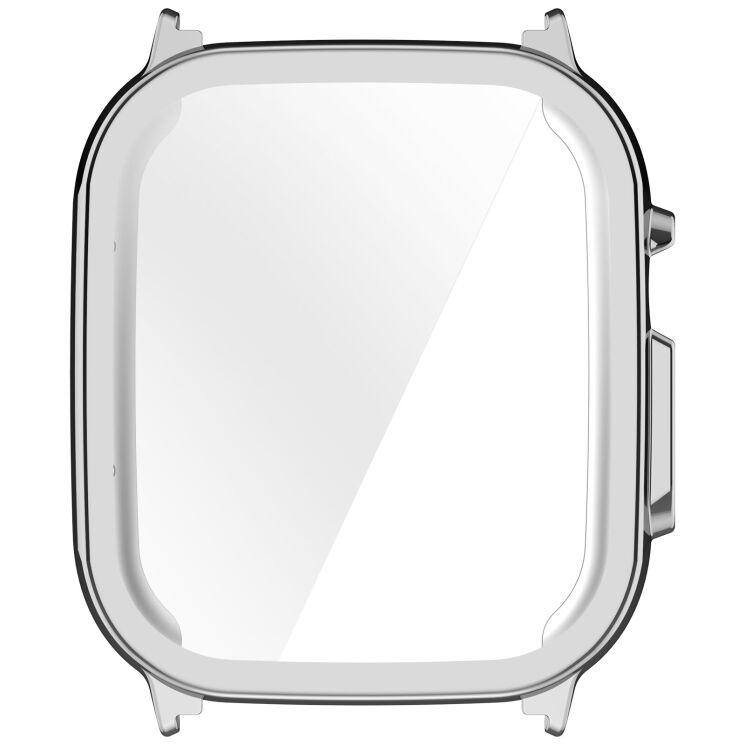 Защитный чехол Deexe Silicone Frame для Realme Watch 5 - Silver: фото 4 из 7