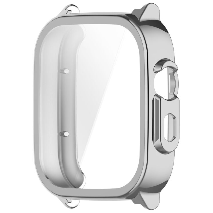 Защитный чехол Deexe Silicone Frame для Realme Watch 5 - Silver: фото 2 из 7