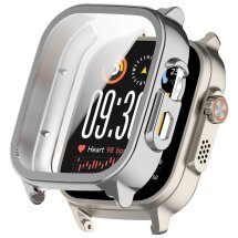Защитный чехол Deexe Silicone Frame для Realme Watch 5 - Silver: фото 1 из 7