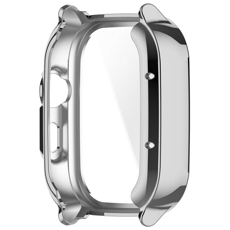 Защитный чехол Deexe Silicone Frame для Realme Watch 5 - Silver: фото 3 из 7