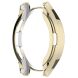 Захисний чохол Deexe Silicone Frame для Samsung Galaxy Watch 6 Classic (47mm) - Gold (334820F). Фото 3 з 8