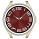 Захисний чохол Deexe Silicone Frame для Samsung Galaxy Watch 6 Classic (47mm) - Gold (334820F). Фото 6 з 8
