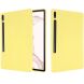 Защитный чехол Deexe Silicone Shell для Samsung Galaxy Tab S7 Plus (T970/975) / S8 Plus (T800/806) - Yellow (250232Y). Фото 1 из 12