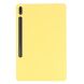 Защитный чехол Deexe Silicone Shell для Samsung Galaxy Tab S7 Plus (T970/975) / S8 Plus (T800/806) - Yellow (250232Y). Фото 3 из 12