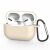 Защитный чехол Deexe Simple Style with Buckle для Apple AirPods Pro - Beige: фото 1 из 11