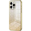 Защитный чехол Deexe Sparkles Cover для Apple iPhone 15 Pro Max - Gold (339484F)
